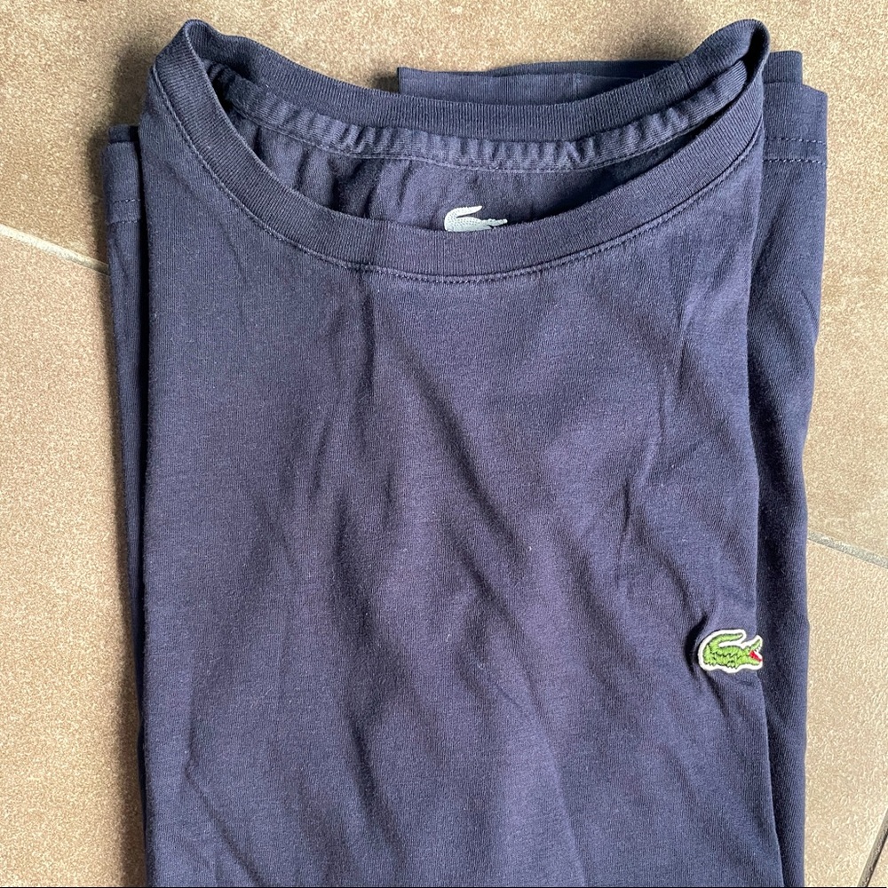 Lacoste Navy Blue T-Shirt